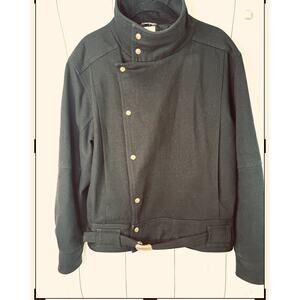 Vintage Members Only Italiano Classico Corso D’anno 1980s Wool Jacket Black 40